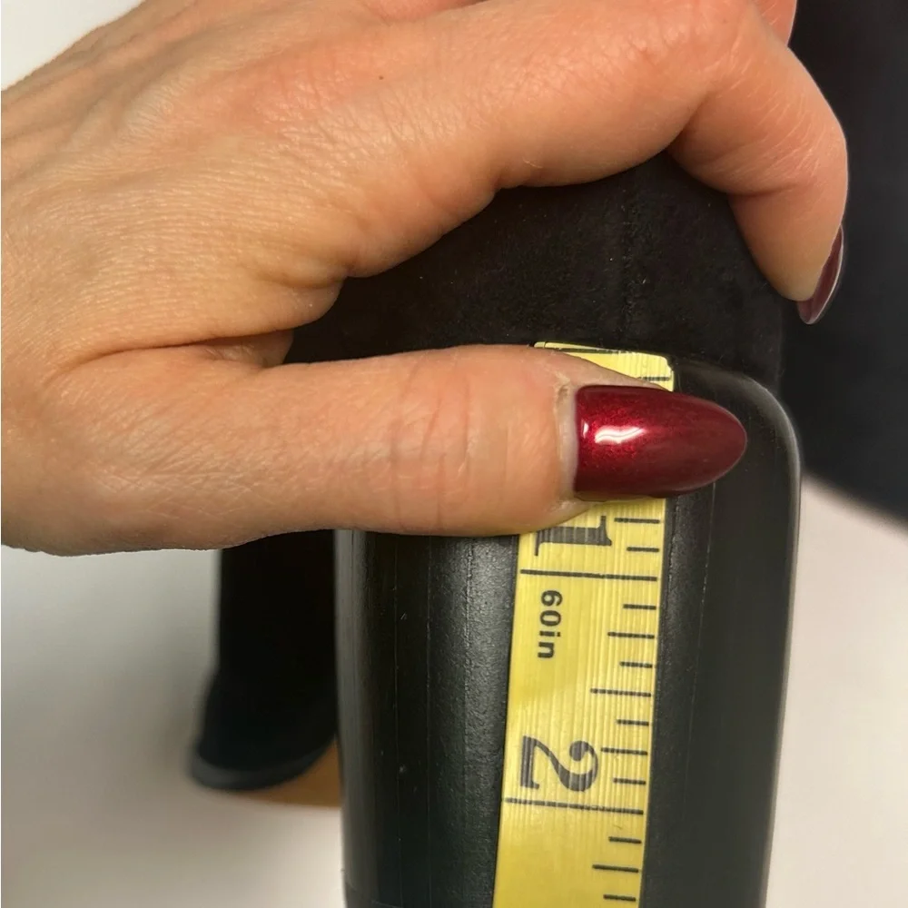 NEW Vince Boots Knee High Black Suede Women US 9.5 EU 40.5 Tall Maggie Classic - Picture 12 of 13